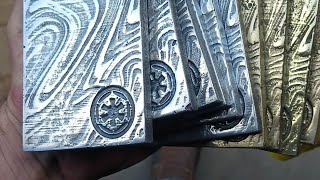 Casting Mandalorian Beskar ingot's from Brass and Aluminun