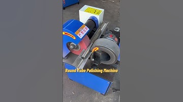 Round Tube Polishing Machine Oxide Removal & Bright Finish on Stainless Steel Pipes #stainlesssteel