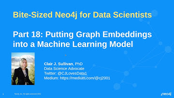 Part 18: Bite-Sized Neo4j for Data Scientists - Putting Graph Embeddings into an ML Model