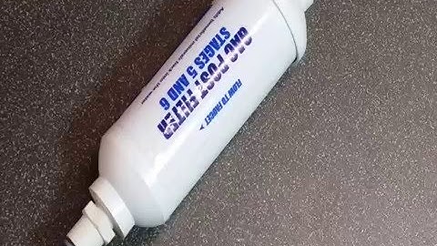 Pelican PRO-RO Service Video - Post-Filter Removal & Replacement