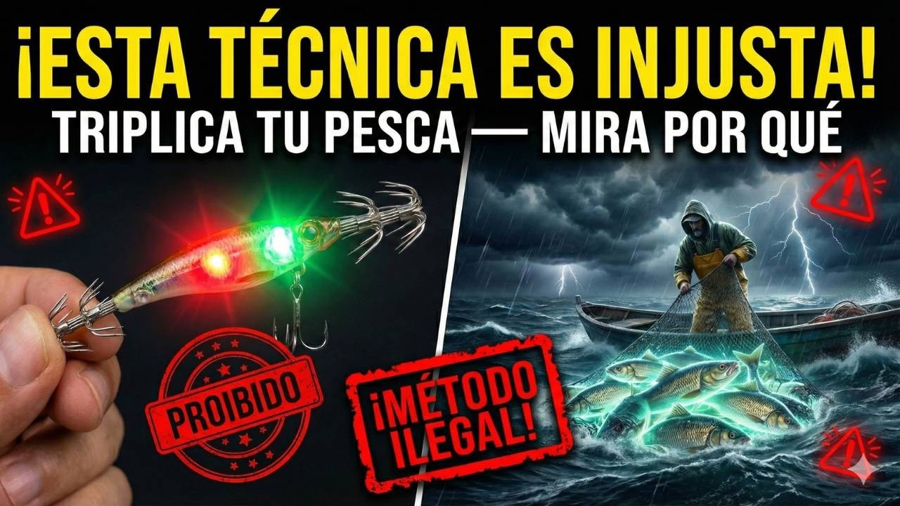 Ese sencillo detalle en el señuelo hace que los peces pierdan el miedo y ataquen — está PROHIBIDO