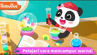 🐼 Baby Bus | Kerajinan Warna Panda Kecil (part 2) | Gameplay Android | Bahasa Indonesia screenshot 4