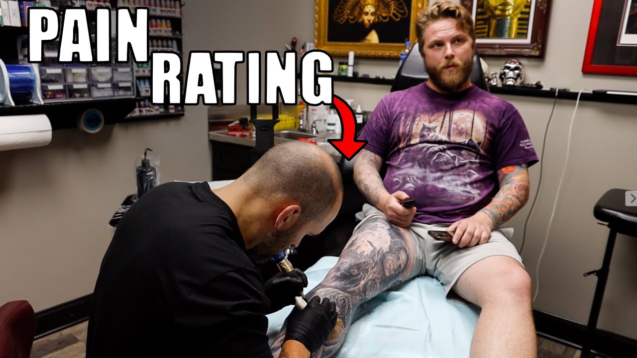 How Painful Is Getting Your Leg Tattooed? - YouTube