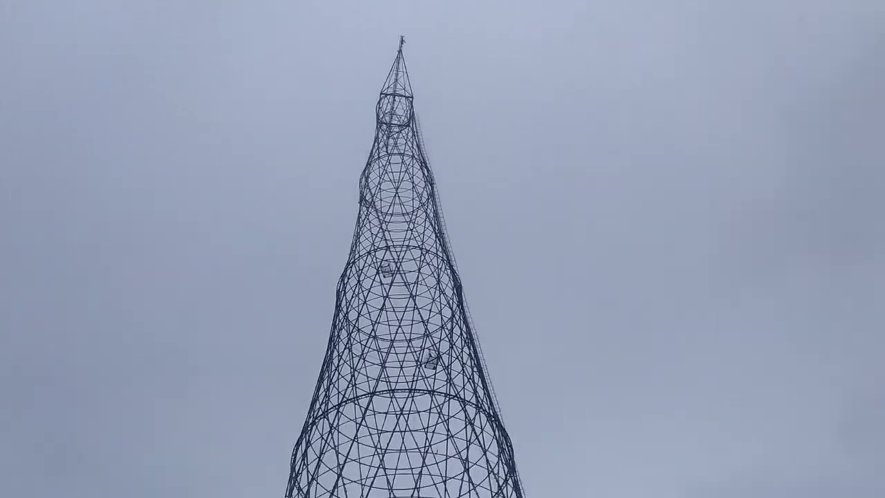 Шуховская гиперболоидная башня на  Оке, не всеж только мастерки )