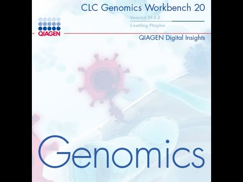 QIAGEN CLC Genomics workbench (GWB) v20 Interface