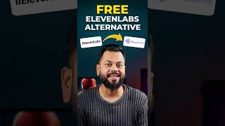 Eleven Labs Free Alternative #Shorts
