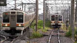 JR宇都宮線 211系3000番台(左:C4+A28 右:C10+A27) 小金井入線No221,222
