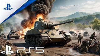 SHERMAN TANK VS JAPANESE ARMY - BATTLEFIELD V