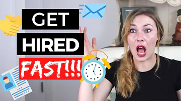 How can I get a job in 7 days?