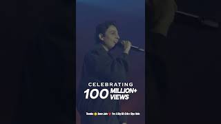 100M Views Crossed 🎉Arz Kiya Hai– A Song That Heals Hearts❤️#anuvjain#cokestudio#anuvjainlive#shorts