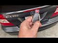 How to fix a Mercedes Benz CLK trunk actuator (C, E, SLK class)