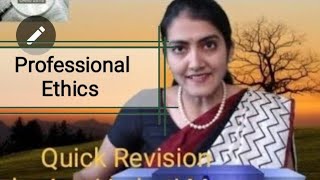 #aartilohati #professionalethics Full Revision Professional Ethics by Aarti Lohati Mam