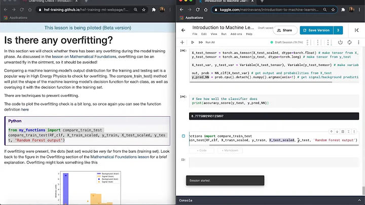 Intro to Machine Learning 8 - Overfitting Check