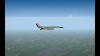 My B-58A Project for Strike Fighters 2 nuclear Pod separation drop trial by Italguy2k 247 views 7 years ago 21 seconds