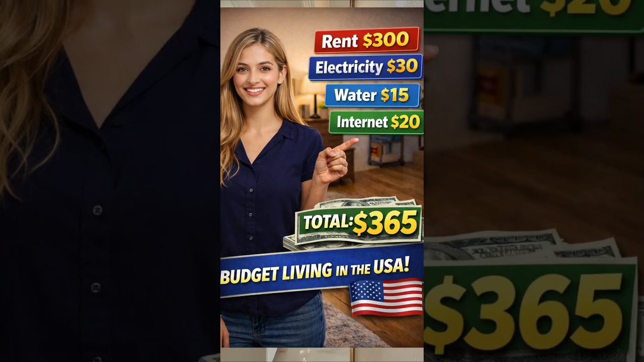 Live in the USA for Just $365/Month 😱 | Real Budget Breakdown!"