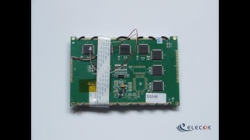 AG320240F LED  replacement black film