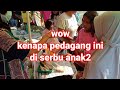 ramainya pedagang bihun telor gulung||indonesia streetfood bihun telor gulung,pedagang diserbu anak2