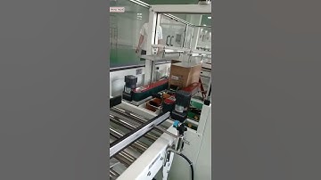 Automatic cosmetic small box horizontal pushing encasing cartoning machine with carton box erector f