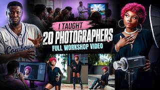 Full Outdoor Flash Photography Workshop BTS | Editing & Real Student Reactions - Canon EOS R6 III screenshot 5