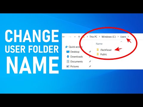 Как изменить имя папки пользователя в Windows 10
