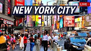 🔴 Times Square to Chinatown Manhattan | Exploring NYC LIVE IRL livestream