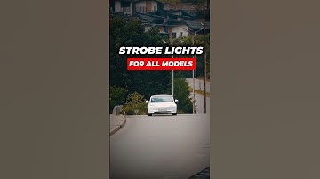 Our Strobe Lights feature works great on a Tesla Model 3!