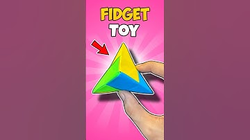 How to Make Fidget Toy Out of Paper | Paper Craft 🤩#shorts