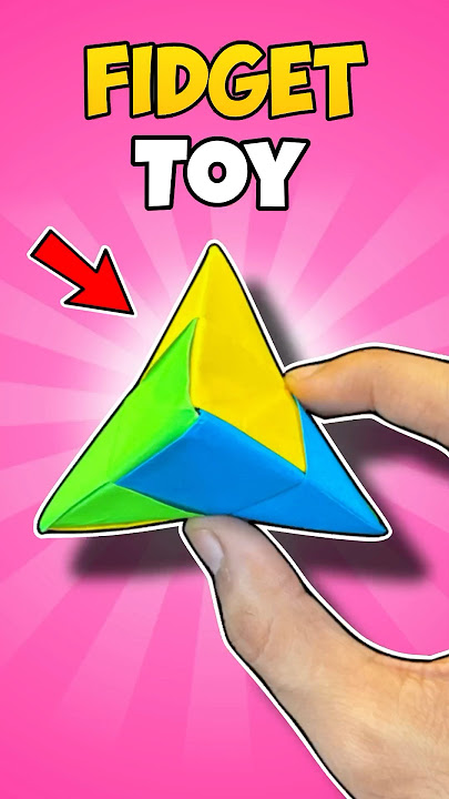 How to Make Fidget Toy Out of Paper | Paper Craft 🤩#shorts