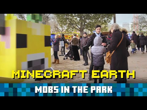 [AUDIO DESCRIPTION] Minecraft Earth: Mobs in the Park - [AUDIO DESCRIPTION] Minecraft Earth: Mobs in the Park