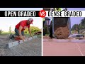 Open graded vs dense graded the ultimate hardscaping showdown
