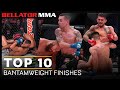 Top 10 Bantamweight Finishes | Bellator MMA