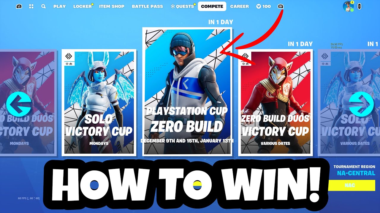 How Many Points To Win The Gold Ranked Cup Zero Build Solo 