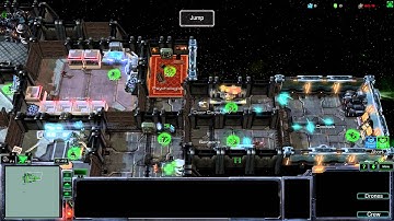Starcraft 2 Mod My Nightmare of Stars: Testing the pathfinding algorithm
