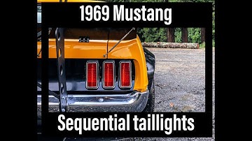 1969 Mustang Sequential Taillights (Full LED)