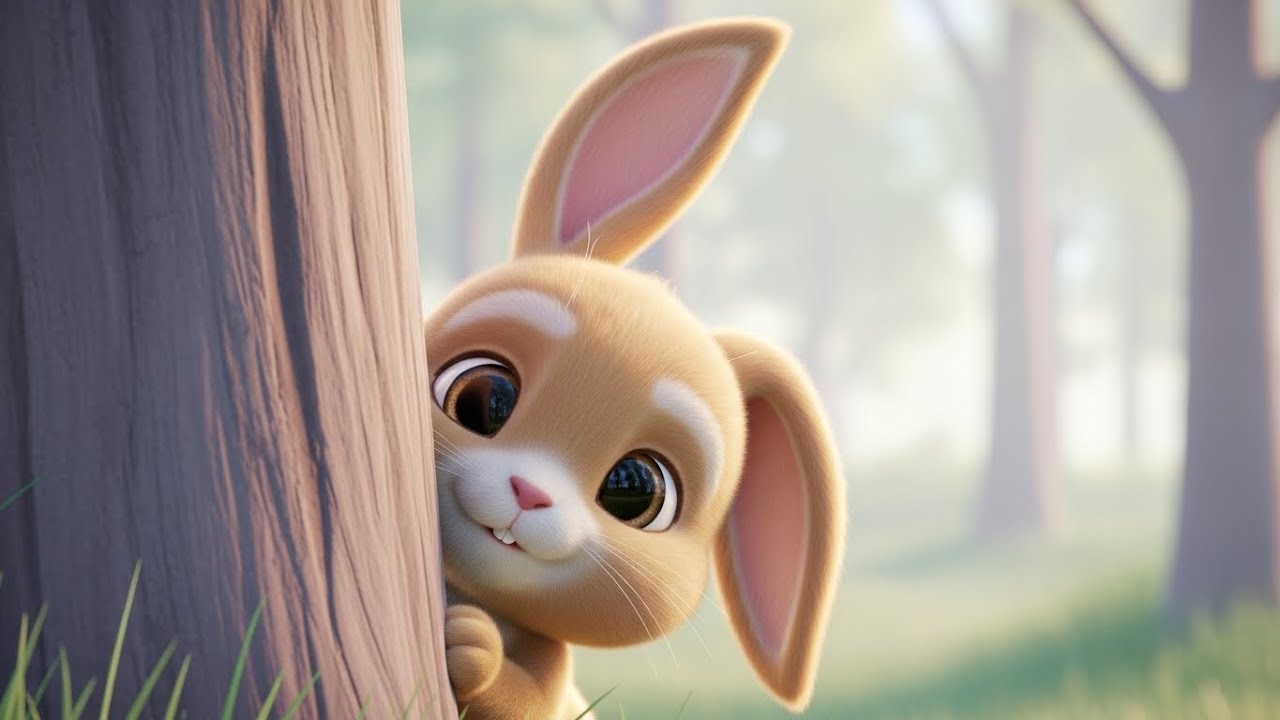 Little Bunny Song | Cute Baby Bunny Dance | Kids Song