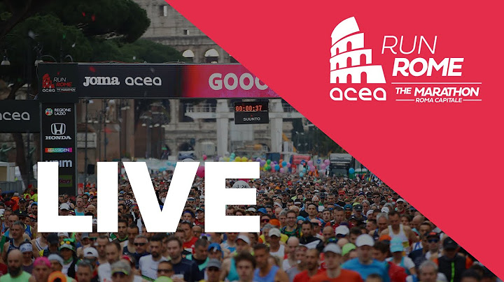 LIVE | Run Rome the Marathon 2025