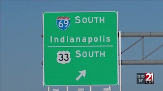 INDOT: Closures planned for bridge work at I-69, Illinois Road
