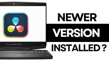 How to Fix DaVinci Error “Newer Version is Already Installed”