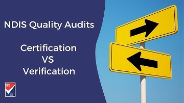 NDIS Certification or NDIS Verification? Not sure which one applies to you? Watch this video.