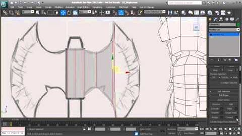Modeling Low Polygon Game Characters in 3ds Max clip141