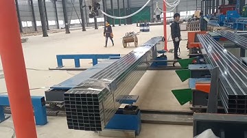 Automatic steel pipe stacker bundling machine