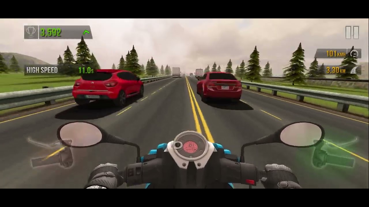 Traffic Rider Endless 7353 Score | Traffic Rider Gameplay | Traffic ...