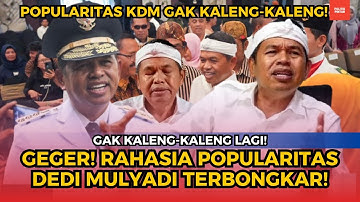 GEGER! RAHASIA POPULARITAS KANG DEDI MULYADI TERBONGKAR, GAK KALENG-KALENG LAGI!
