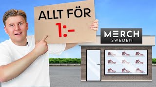 VI ÖPPNAR EN BUTIK!! (SPÅRAR UR)