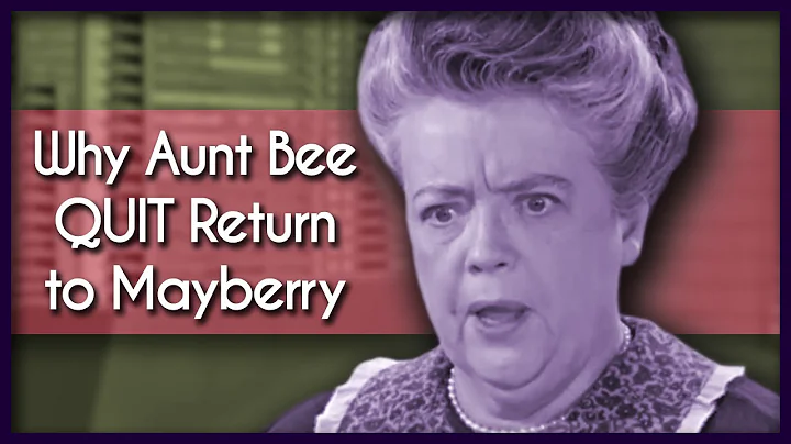 This is Why Aunt Bee Said NO to "Return to Mayberry"