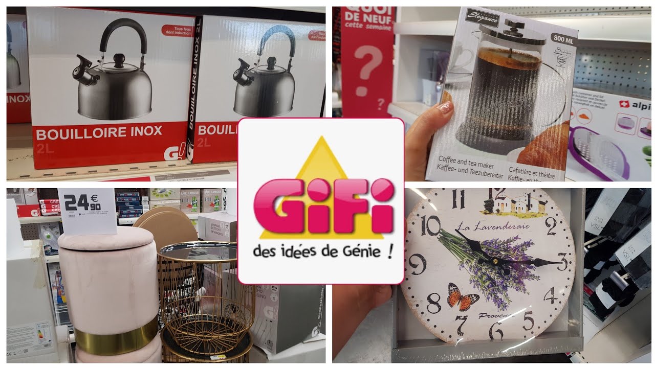 Arrivage Gifi 20 Août 2019