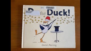D Is For Duck Read Aloud