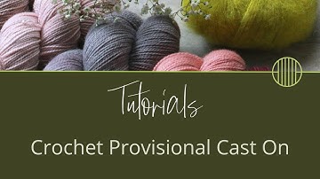Crochet Provisional Cast-On | Stolen Stitches Knitting Tutorial