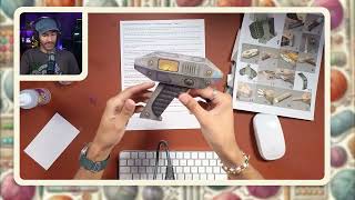 Club TWiT: Mikah's Crafting Corner #23 - Ray Gun Papercraft Part 4