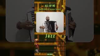 All of me - Accordion - #sanfona #acordeon #shorts #musica